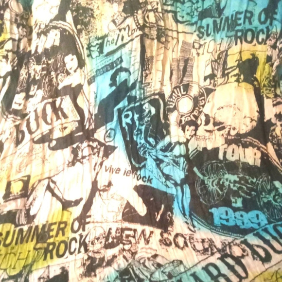 Unbranded Pin Up Hard Luck Retro Light Weight Scarf - Picture 2 of 3